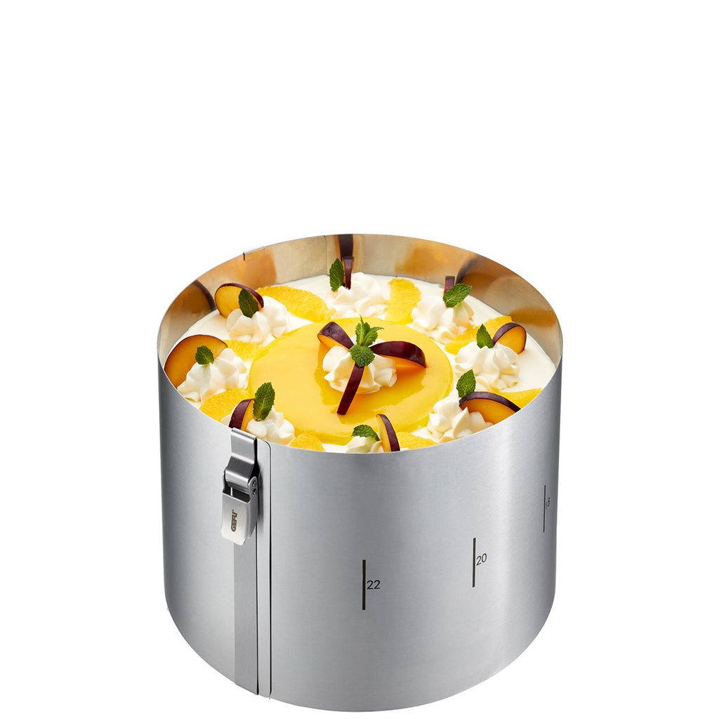 GEFU Cake Ring in Stainless Steel, 480 g, G-14301