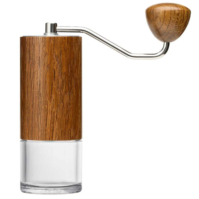 COMANDANTE C40 MK4 Vintage Oak Classic Coffee Grinder, Conical Burr, 40 g Capacity