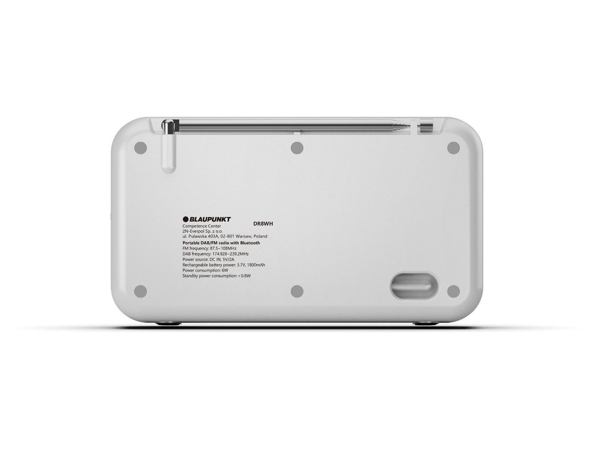 Blaupunkt Portable Radio DR8WH White