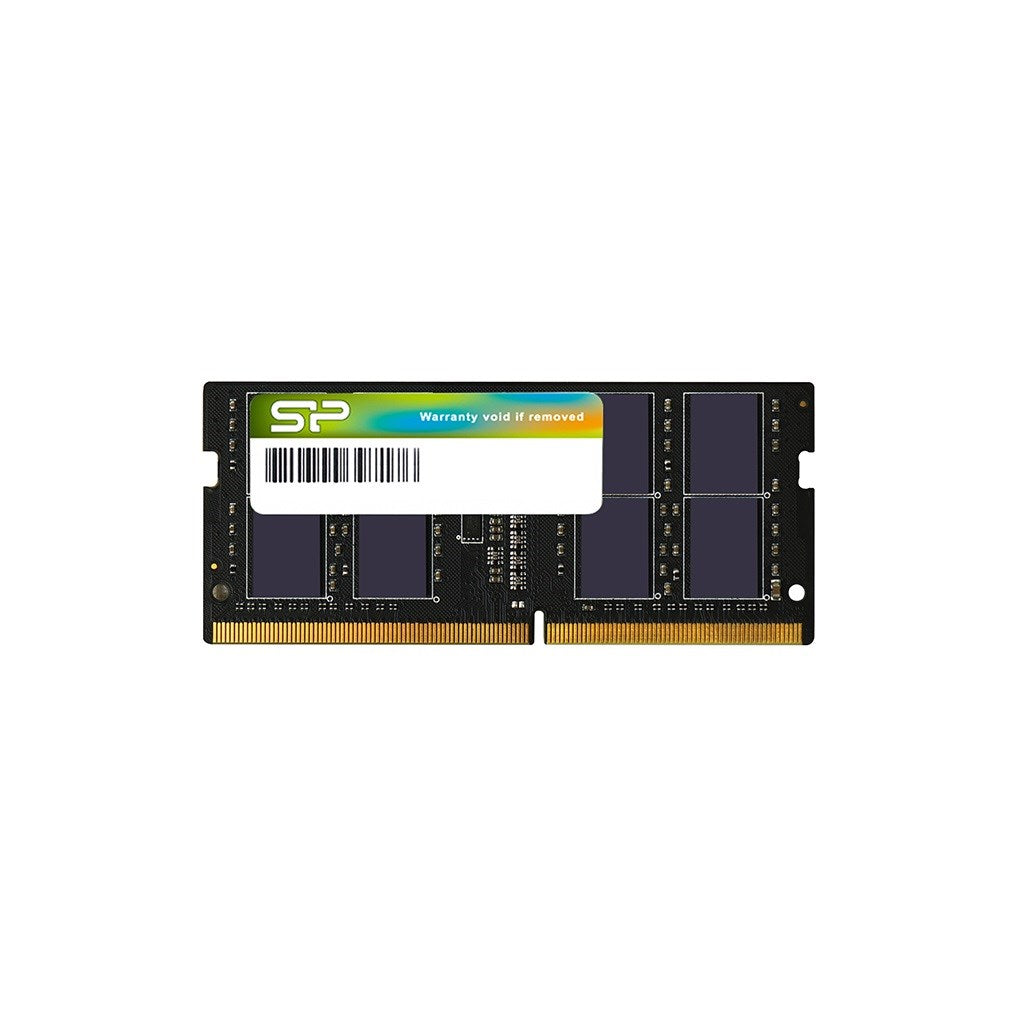 SILICON POWER DDR4 SODIMM RAM Memory 3200 MHz CL22 8GB (SP008GBSFU320X02) Black