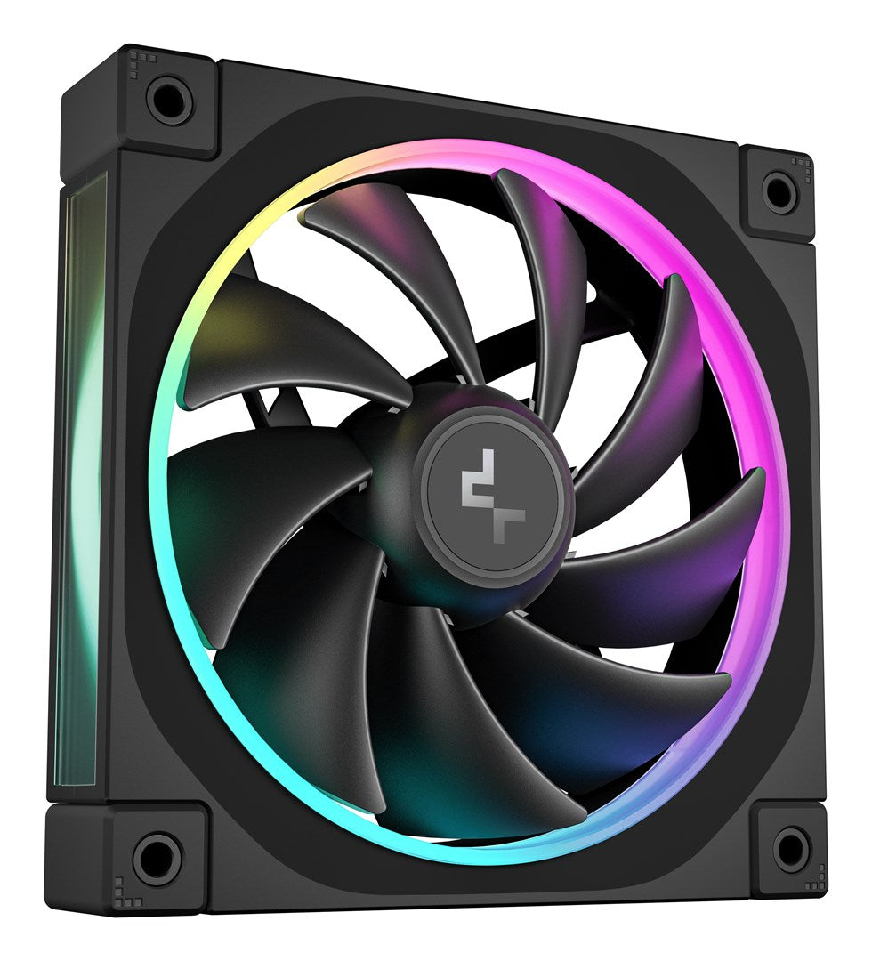 Deepcool FL12 Black - 3 Pack - 120 mm - 2.150 rpm - 12 V 3er R-FL12-BKAPN3-G