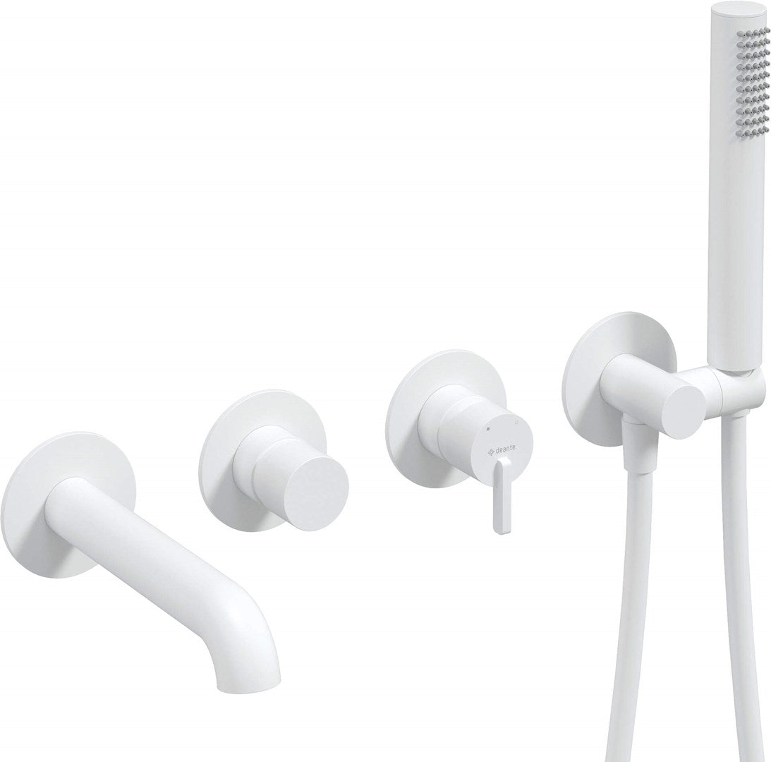 Deante Concealed 4-Hole Bathtub Mixer