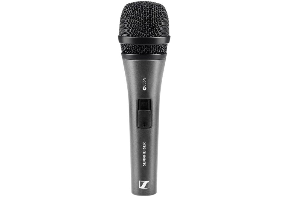 Sennheiser E 835-S - vocal  dynamic  cardioid microphone with on-off switch