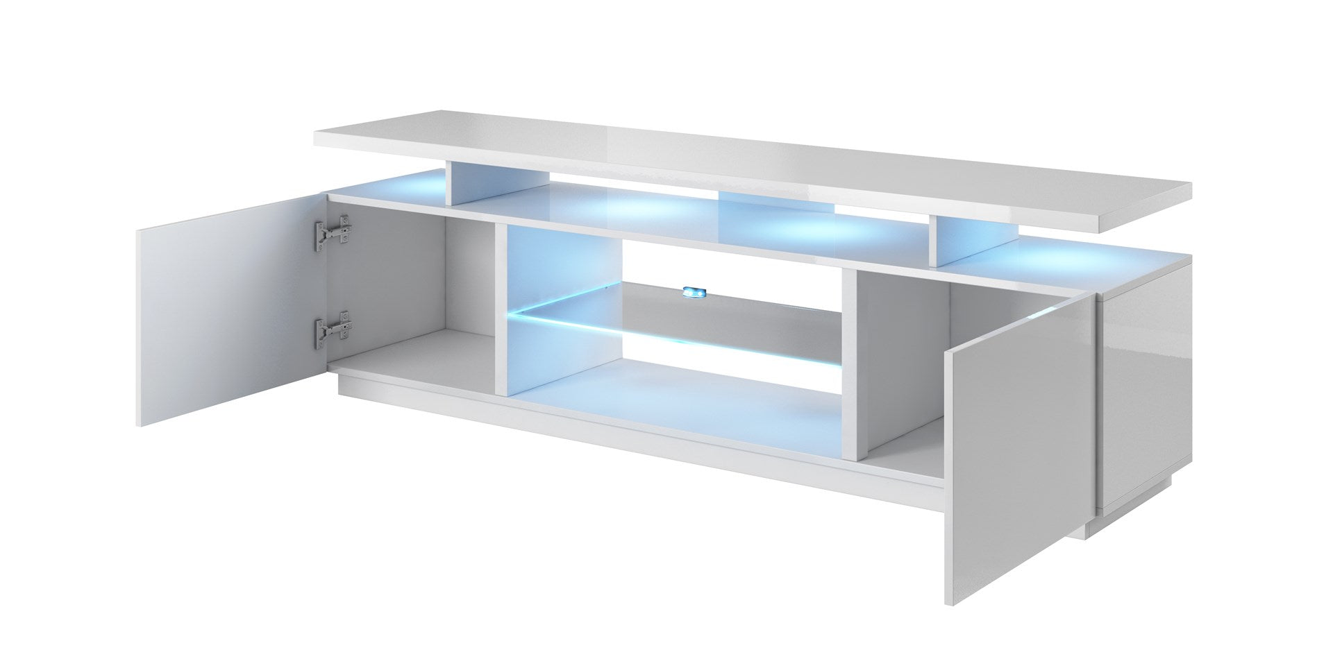 RTV Cabinet EVA 180x40x56 White Glossy