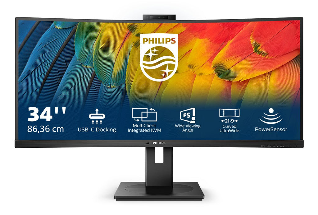 Philips 5000 series 34B1U5600CH/00 LED display 86.4 cm (34 ) 3440 x 1440 pixels Wide Quad HD LCD Black