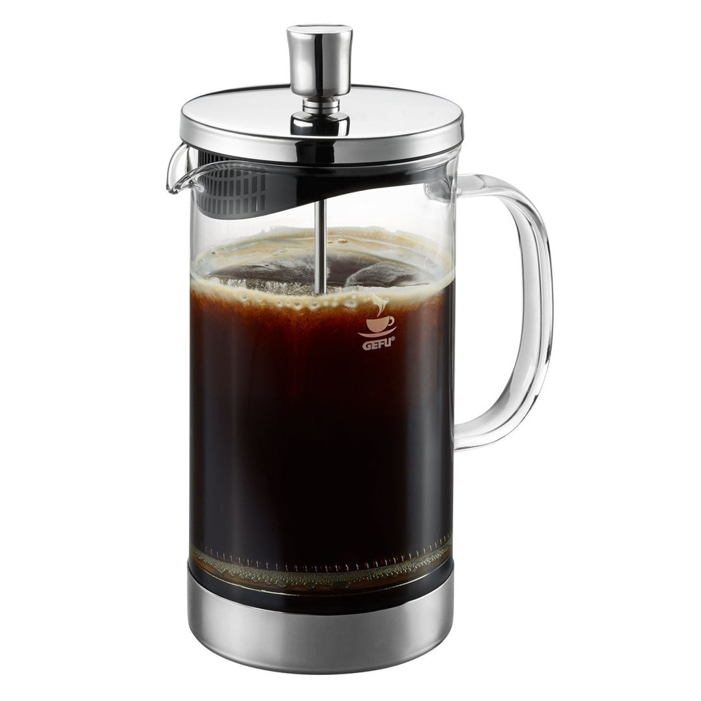 GEFU 16191 Manual Coffee Maker French Press 1 L Transparent
