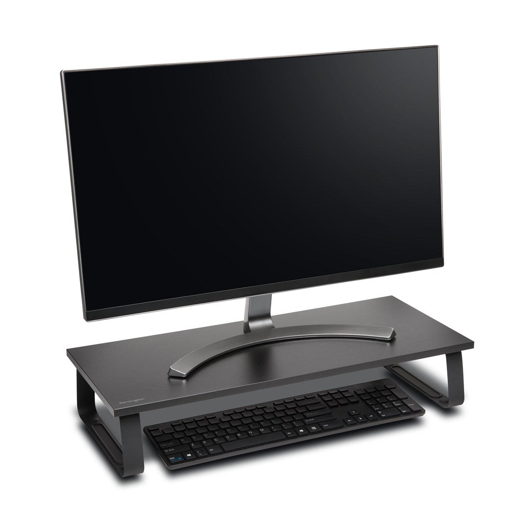 Kensington SmartFit Extra Wide - Aufstellung - für Monitor - Schwarz - Bildschirmgröße: bis zu 81,3 cm (bis zu 81,30cm (32") ) - Schreibtisch (K55726EU)