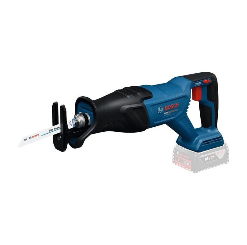 BOSCH Cordless Reciprocating Saw 06016D1000 - 3920 g, 113 mm Width, 494 mm Length, 190 mm Height