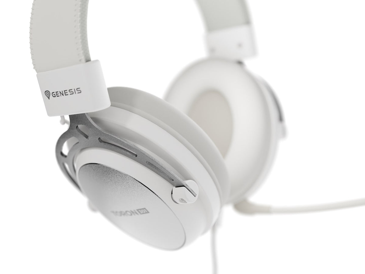 GENESIS Toron 301 Headset Wired Head-band Gaming White