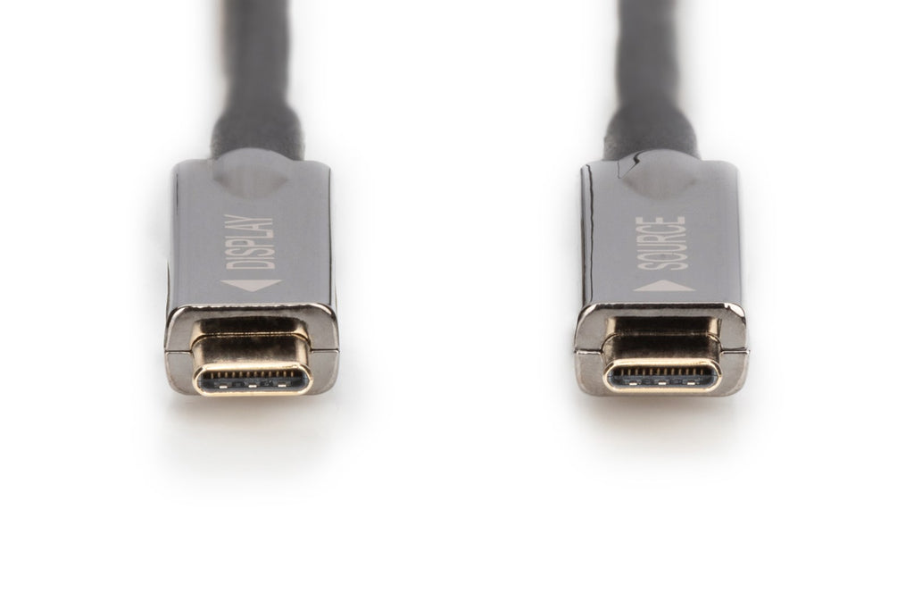 DIGITUS USB-C to USB-C Active Optical Cable - 15.0 m 24-pin AK-330160-150-S