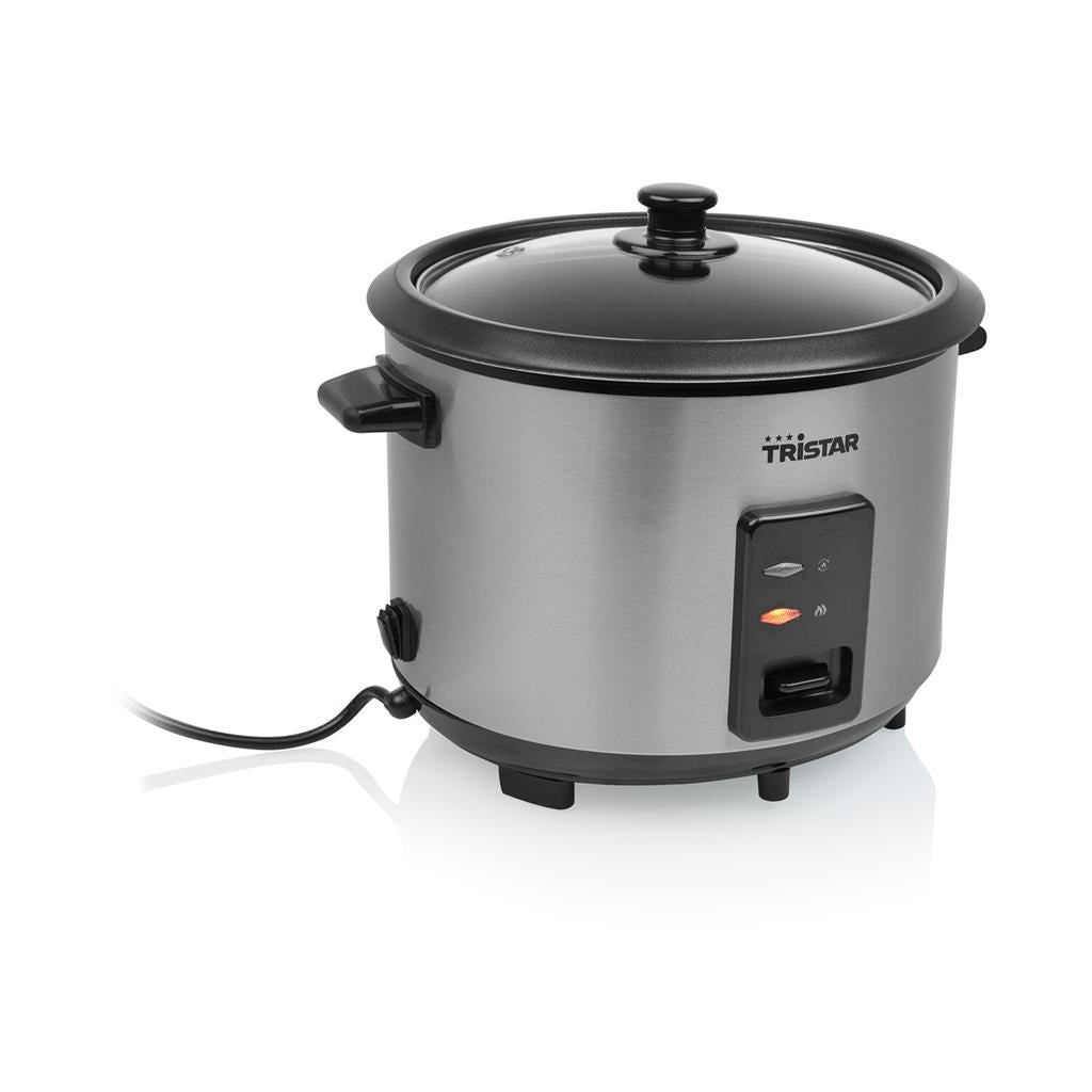 Tristar RK-6148 rice cooker 1.8 L 700 W Black  Silver