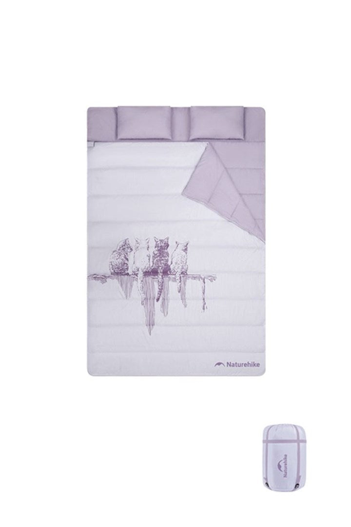Naturehike Double Sleeping Bag m250 nh21msd06 Purple