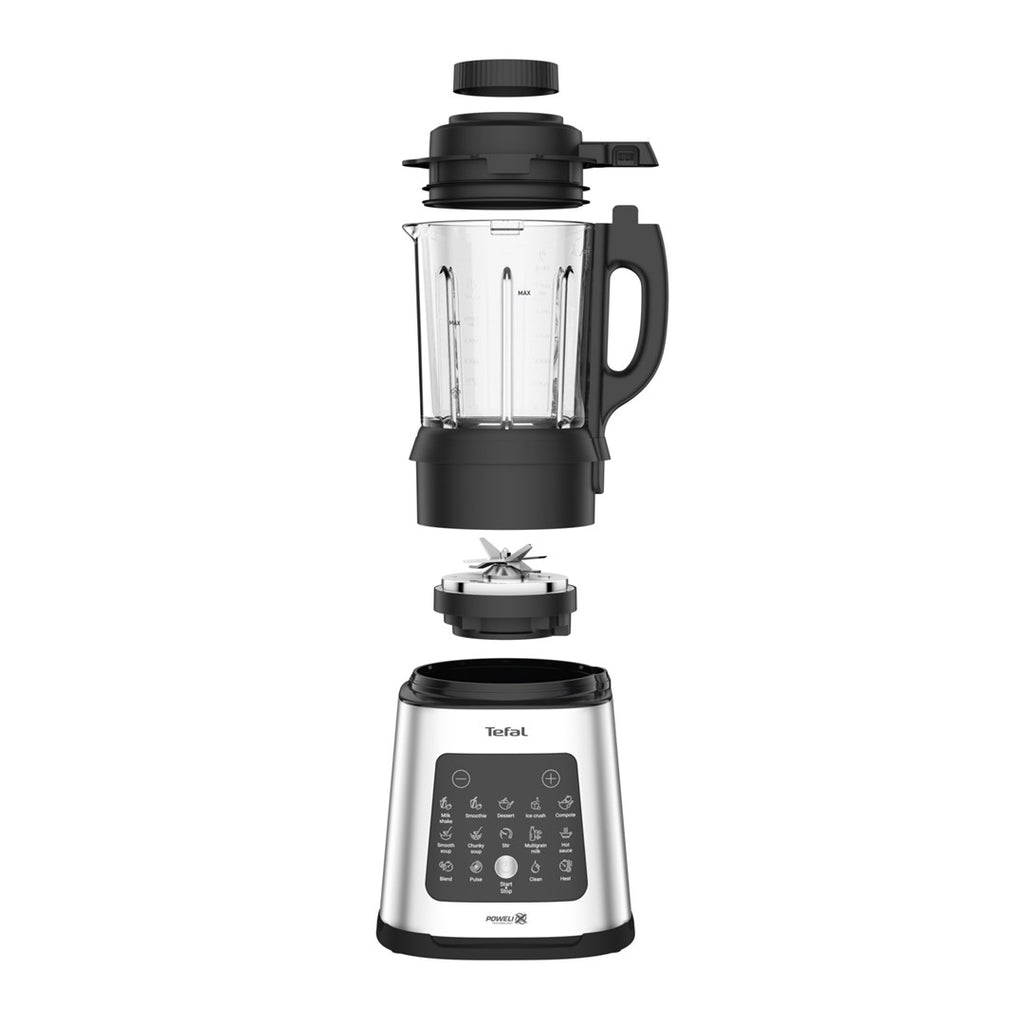 Tefal Perfectmix Cook BL83SD 1.75 L Tabletop blender 1400 W Black  Stainless steel