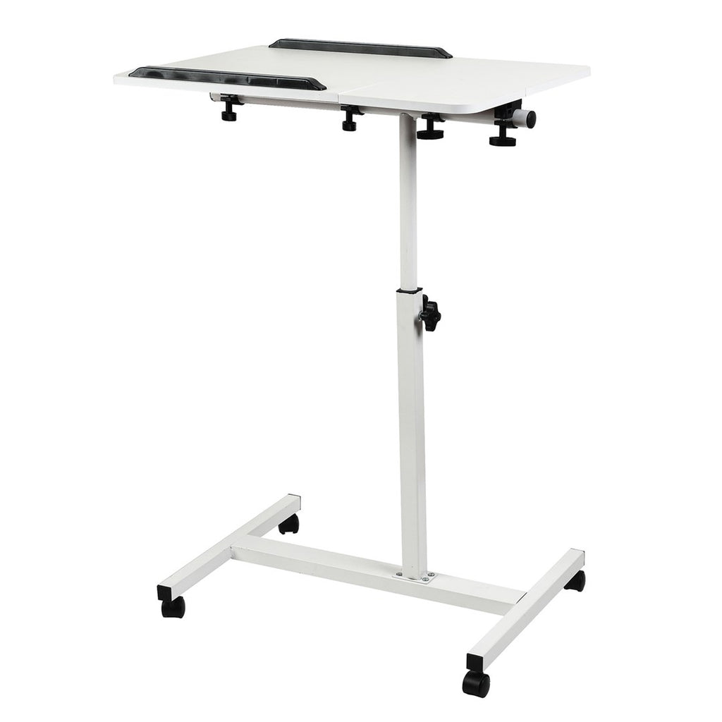 Maclean Mobile Desk/Laptop Stand White Height Adjustable 59-89 cm Max 30 kg MC-121 W