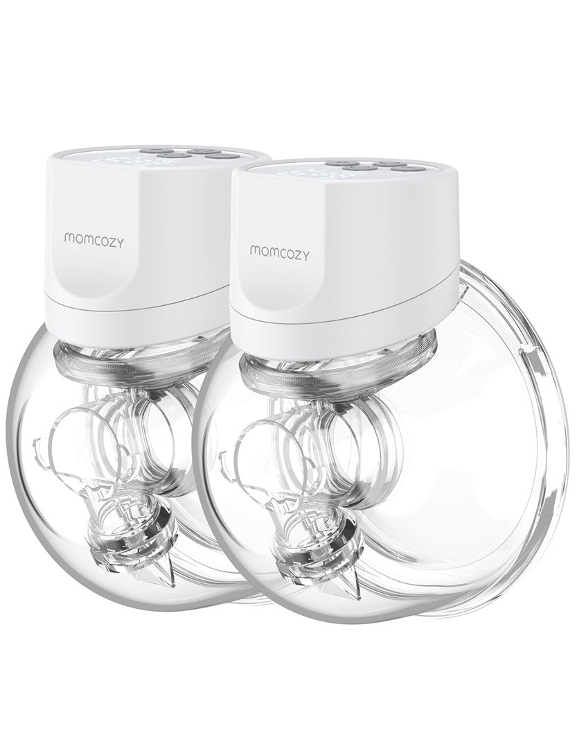 Momcozy S12 Pro Breast Pump, 180 ml Capacity, 9 Suction Levels, Model BP173-GR00BA-A