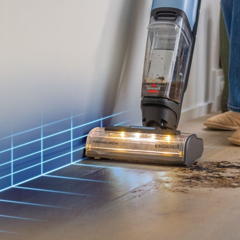 Bissell CrossWave EdgeFind Select Upright vacuum AC Dry&wet Bagless 340 W Black  Blue