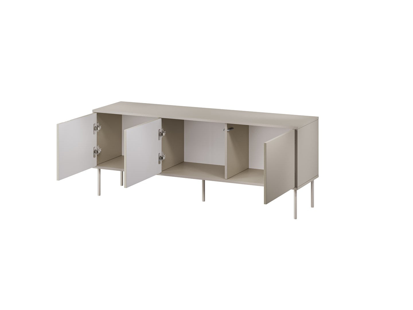 Cama TRESSE 3D TV Cabinet 150x40x55 cm Cashmere Matt