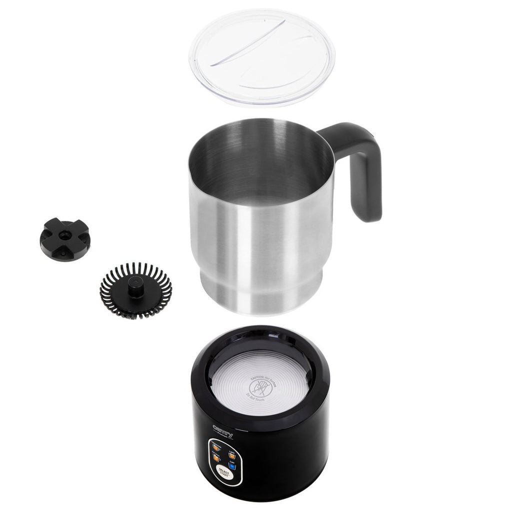 CAMRY CR 4498 Automatic Milk Frother in Black and Silver