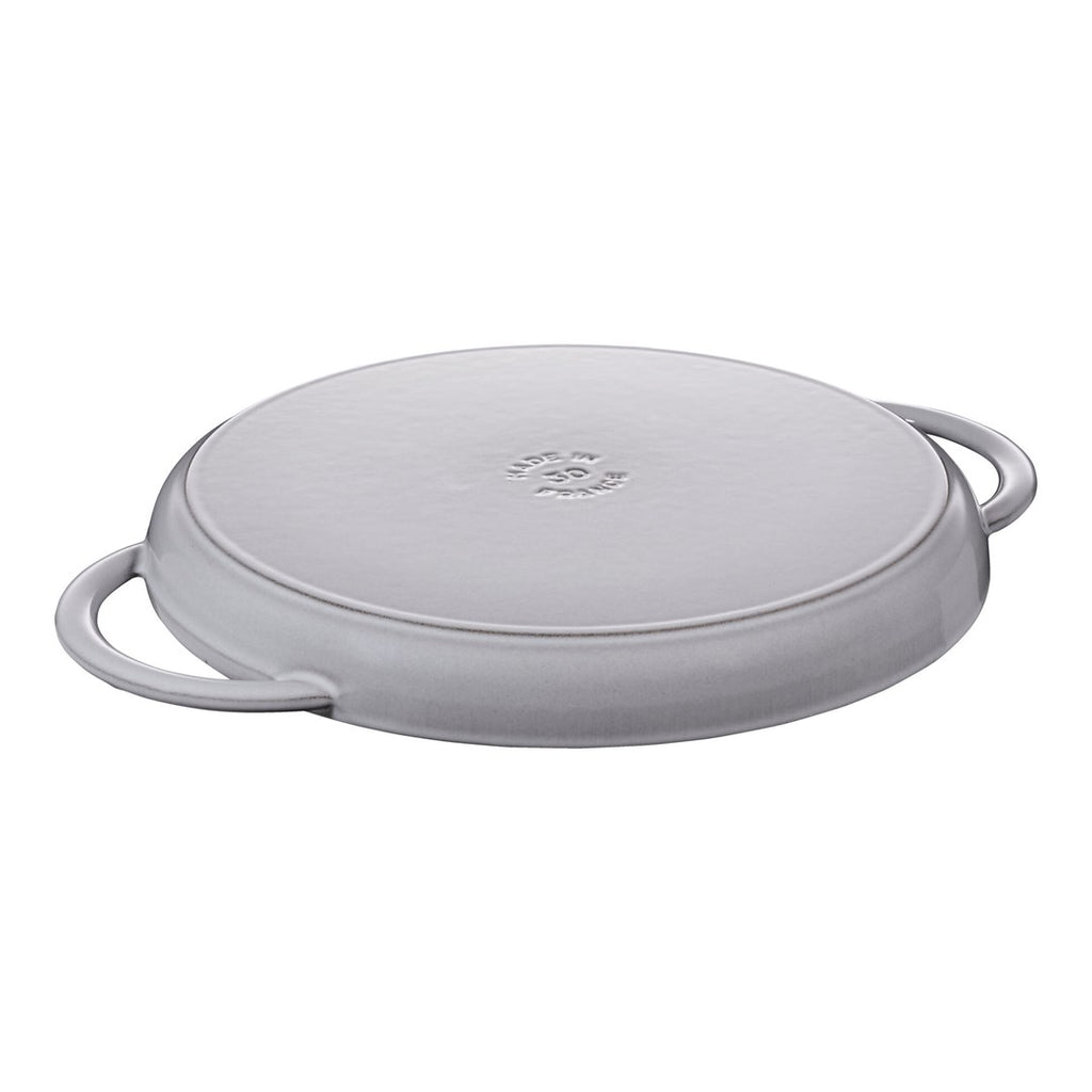 Staub Grill Pan 30 cm Grey Round 40511-782-0