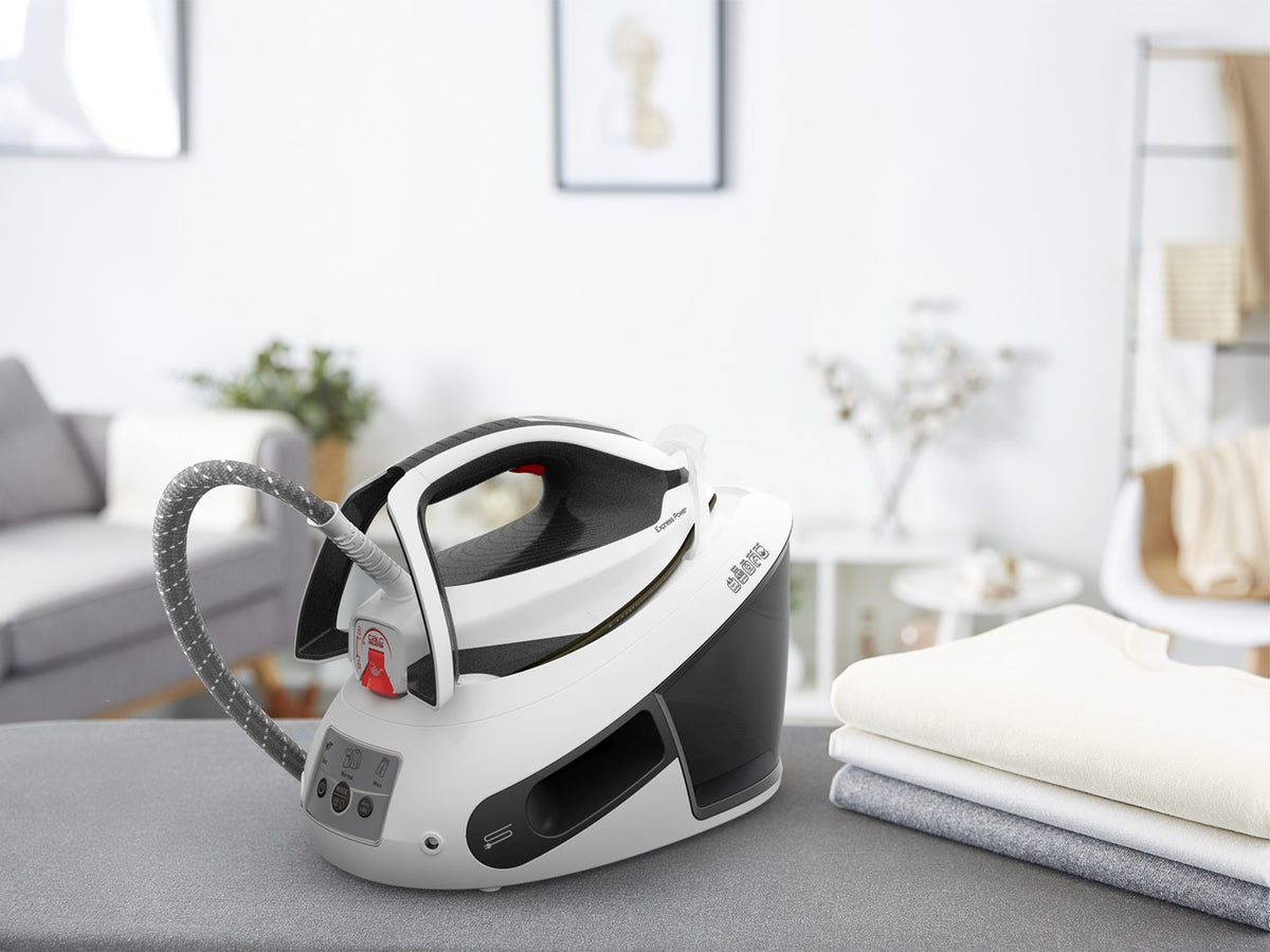 Tefal Express Power SV8130 2800 W 1.8 L Durilium AirGlide Autoclean soleplate Black  White
