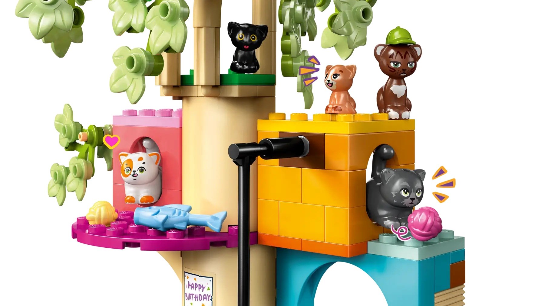 LEGO FRIENDS 42666 Cat Birthday Party & Tree House Set