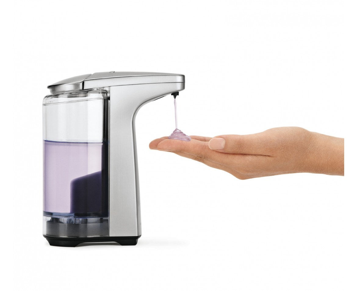 simplehuman Sensor Dispenser - Battery-Operated - Brushed Nickel ST1023