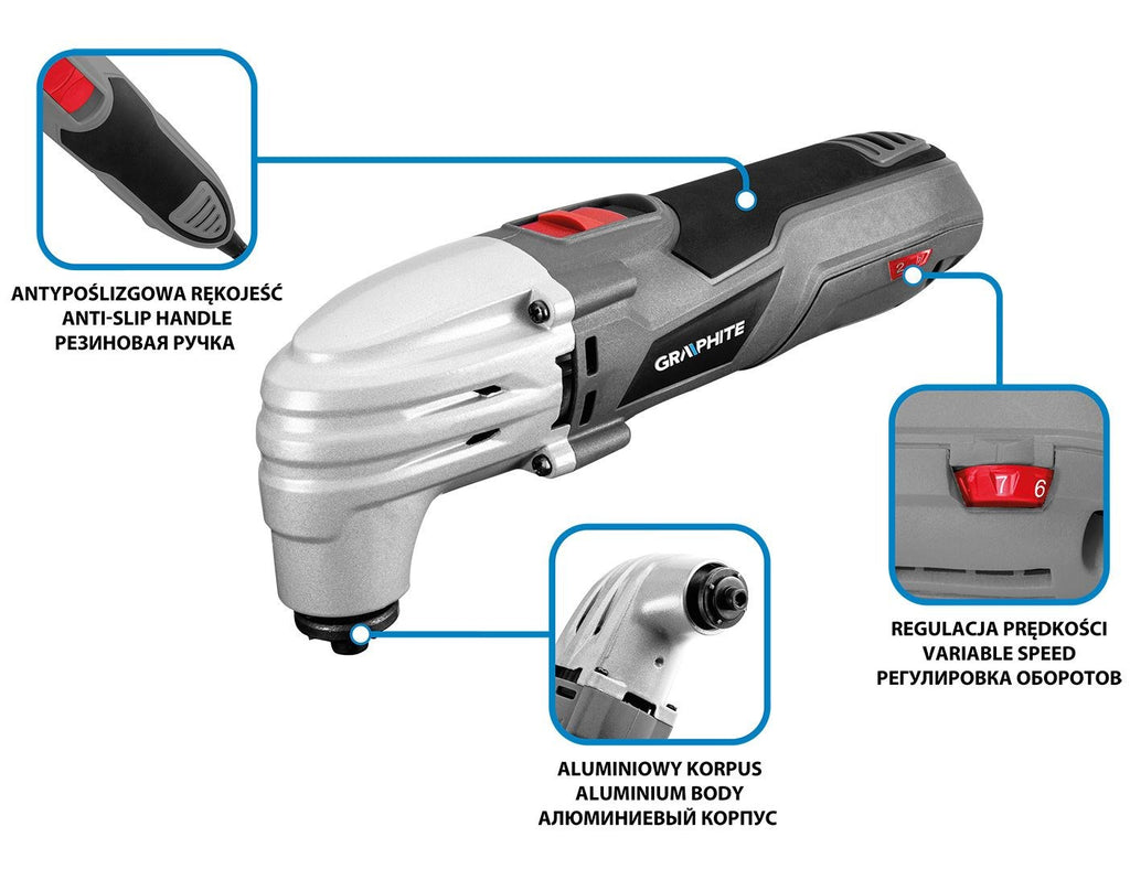 GRAPHITE Portable Sander 2950 g - Model 59G023