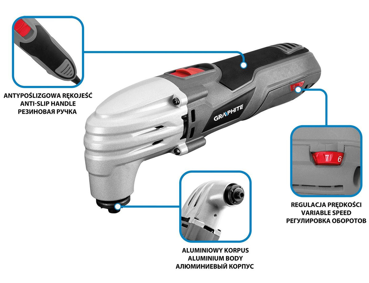 GRAPHITE Portable Sander 2950 g - Model 59G023