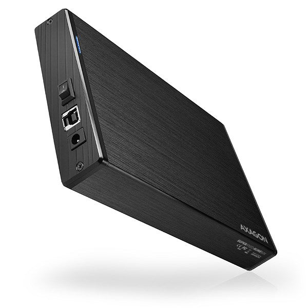 AXAGON External 3.5" Enclosure USB 3.0 SATA II Aluminum - Black | Model EE35-XA3