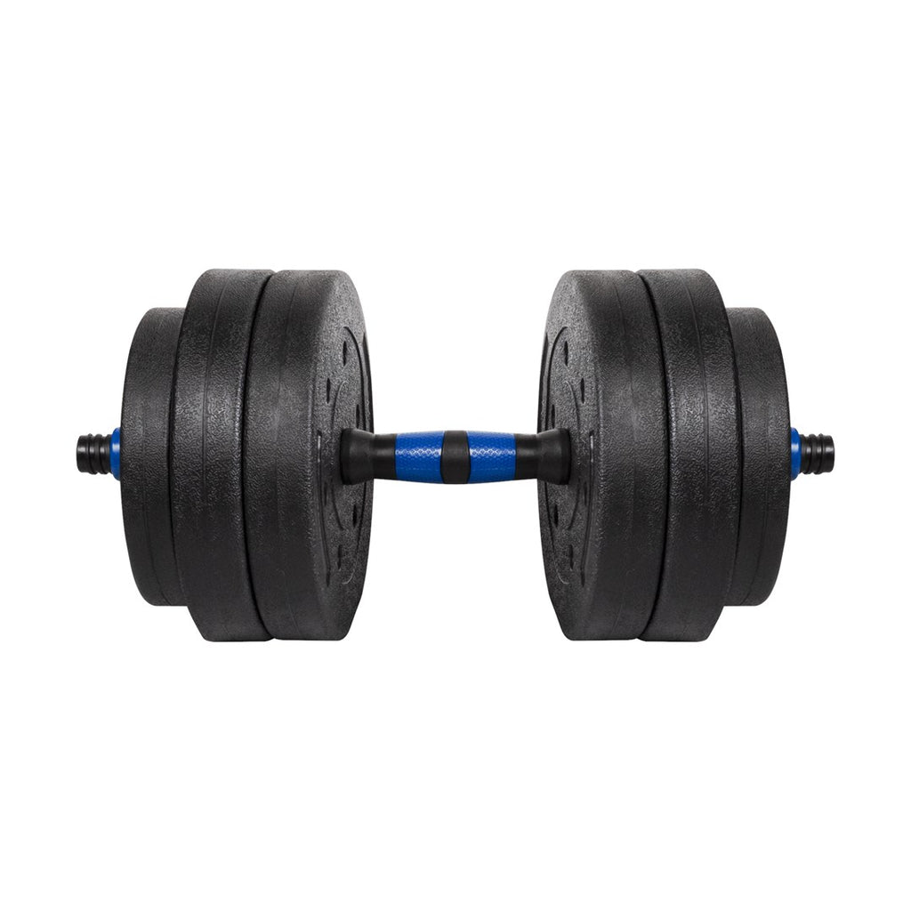 REBEL ACTIVE Adjustable Bituminous Dumbbell with Connector 1x20kg