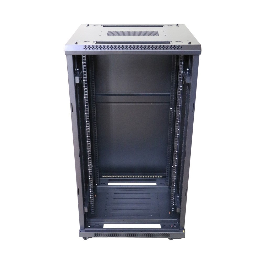 Extralink Rackmount Cabinet 22U 600x600 Black Standing