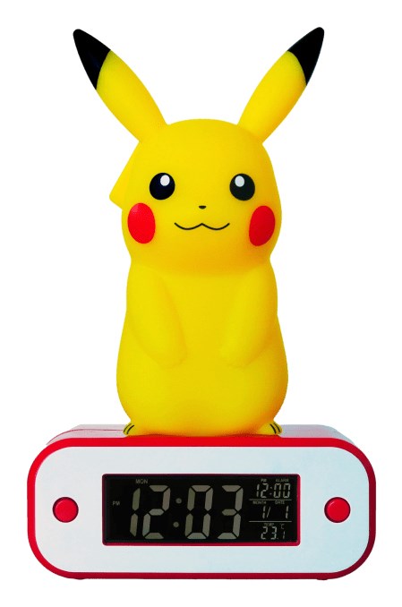 TEKNOFUN 811359 alarm clock Digital alarm clock Red  White  Yellow