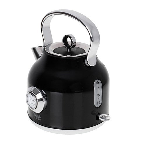 Adler Electric Kettle 1.7 L 2200W Black Metallic AD 1346b