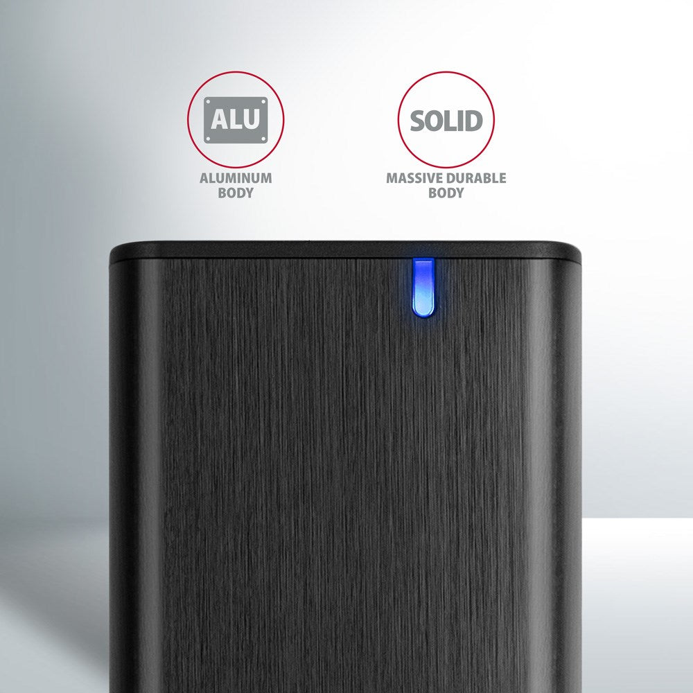 AXAGON SSD Enclosure USB-C 3.2 Gen 2 for M.2 NVMe & SATA EEM2-SB2