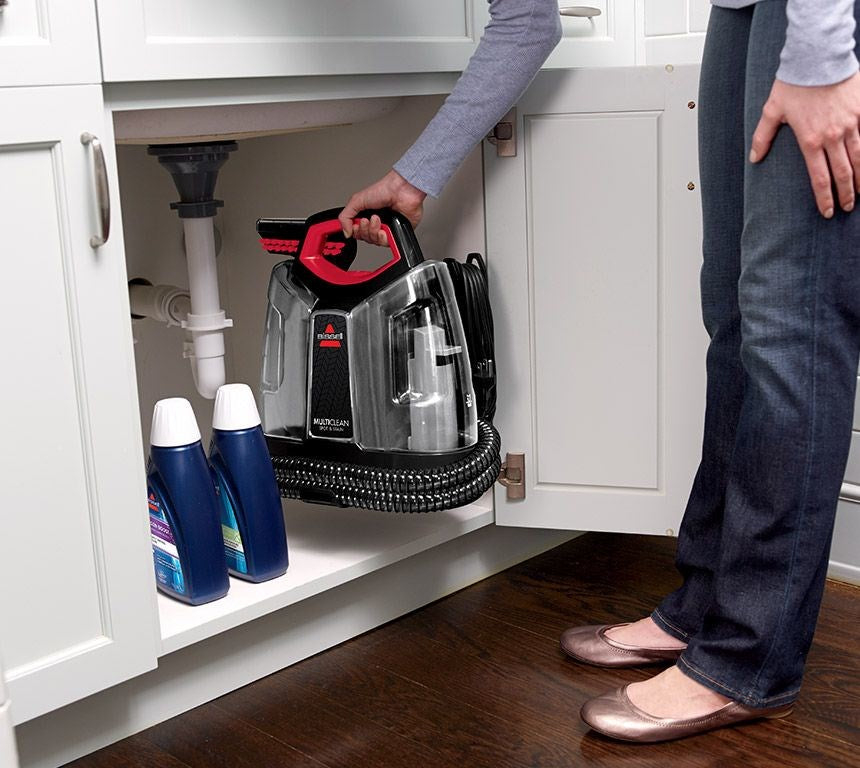 BISSELL MultiClean Spot&Stain 4720M - Teppichreiniger - Kanister - beutellos - red/black (4720M)