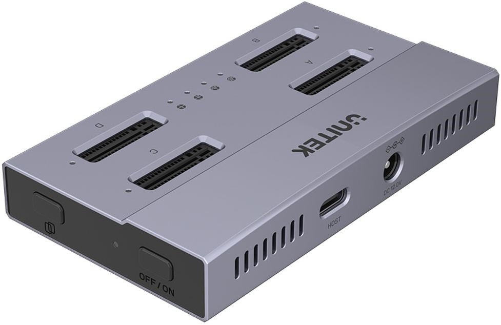 Unitek USB4 4-Bay M.2 SSD Docking Station with Cloning