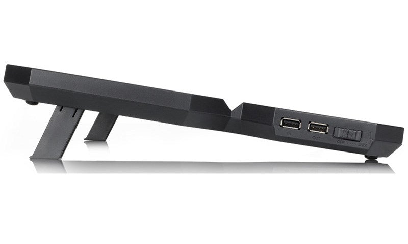 DeepCool MULTI CORE X6 Laptop Cooling Pad 39.6 cm (15.6") black (DP-N422-MCX6)