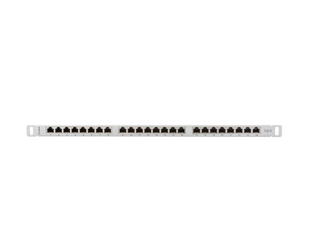 Lanberg Patch Panel 24 Ports 0.5U Grey PPS6-0024-S
