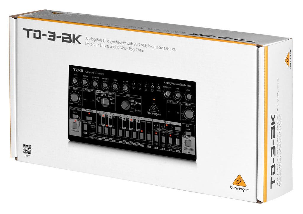 Behringer TD-3-BK Bassline Synthesizer Black