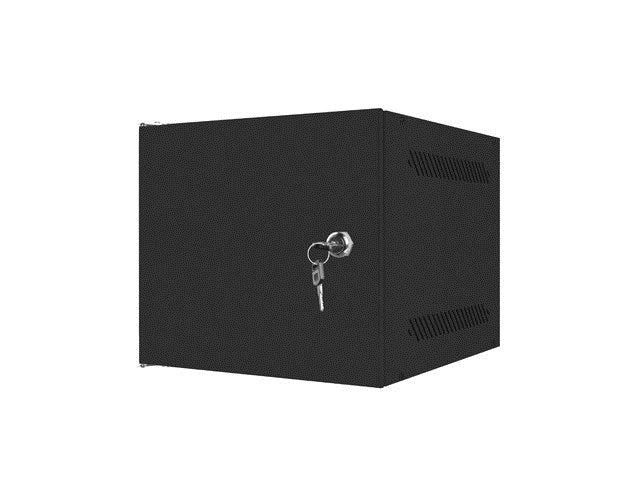 Lanberg Wall Mounted Rack Cabinet 6U IP20 Black WF10-2306-00B