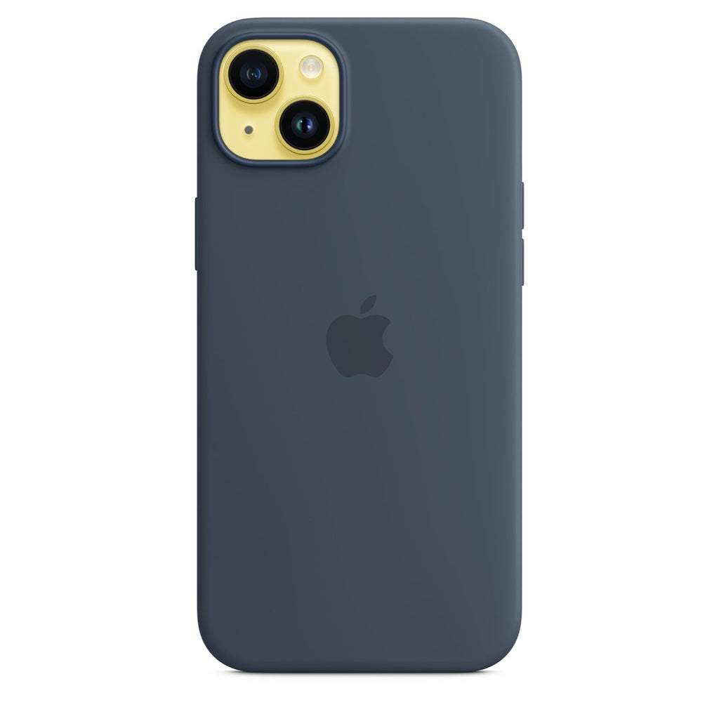 Apple iPhone 14 Plus Silicone Case Storm Blue MagSafe AW07-0MH