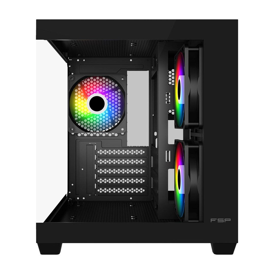 Fortron FSP S140-BA Mini Tower Case Black ARGB | Model: 537553