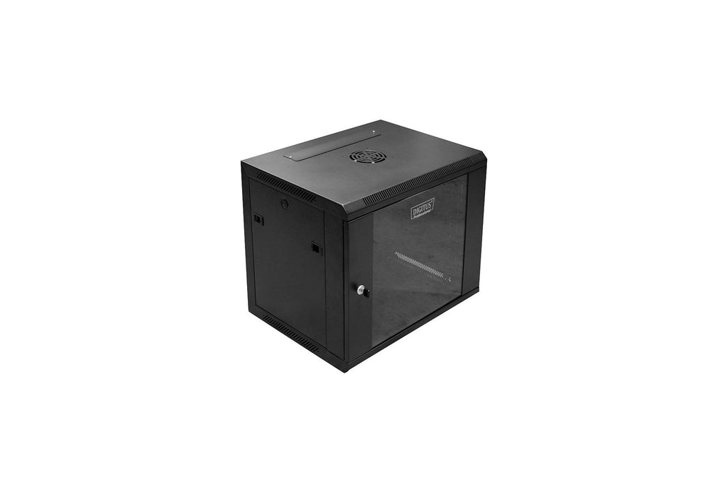 Digitus DN-W19 09U/450/B Rack Cabinet 9U Wall Mounted Black