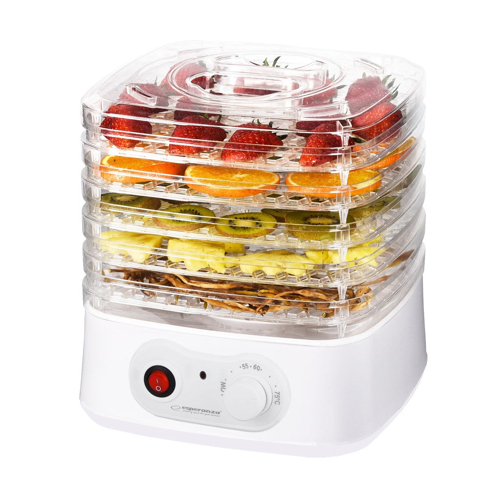 Esperanza Food Dehydrator EKD004 Transparent White 250W
