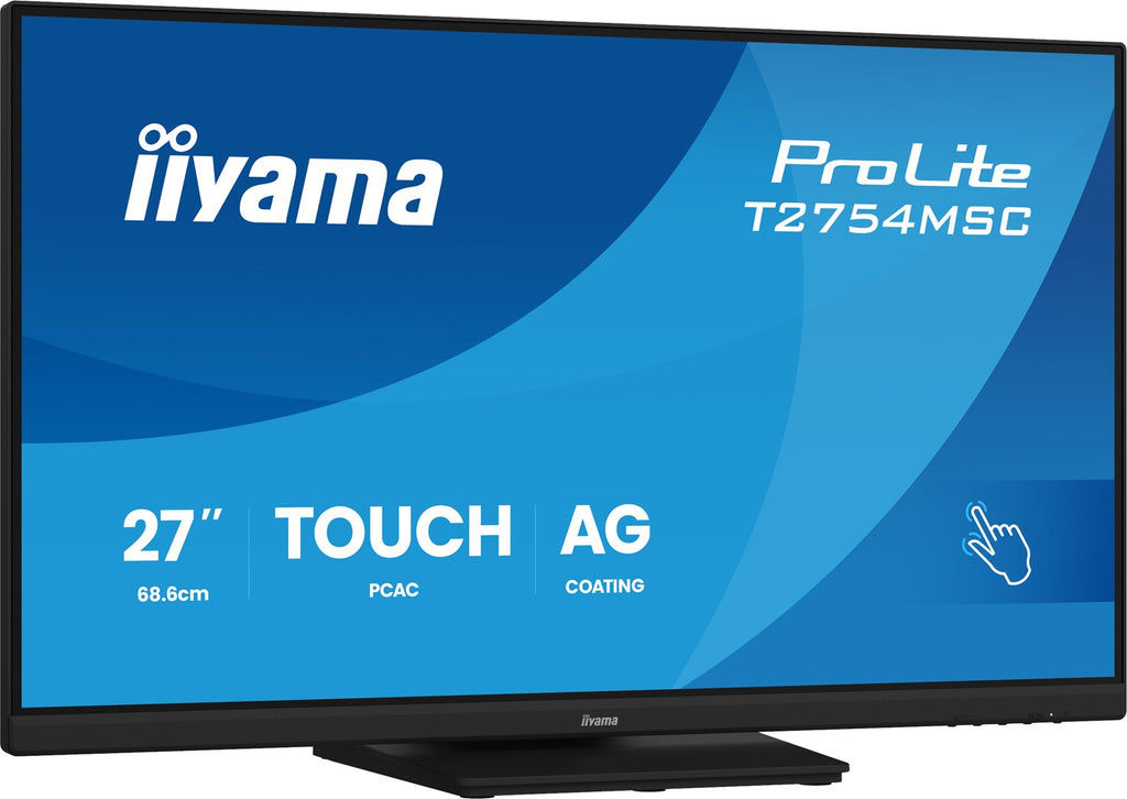 IIYAMA ProLite T2754MSC-B2AG 27-inch Full HD Touchscreen Monitor - 1920 x 1080 Resolution
