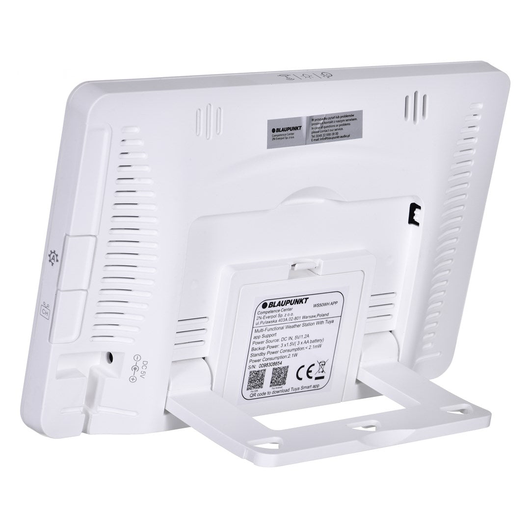 BLAUPUNKT Weather Station with 1 external sensor WS50WH APP