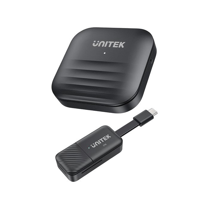 UNITEK V1184A01 AV Extender Transmitter & Receiver Black
