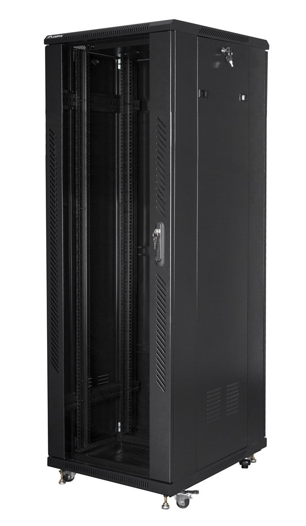 Lanberg Rack Cabinet 37U Freestanding Black - FF01-6837-12B