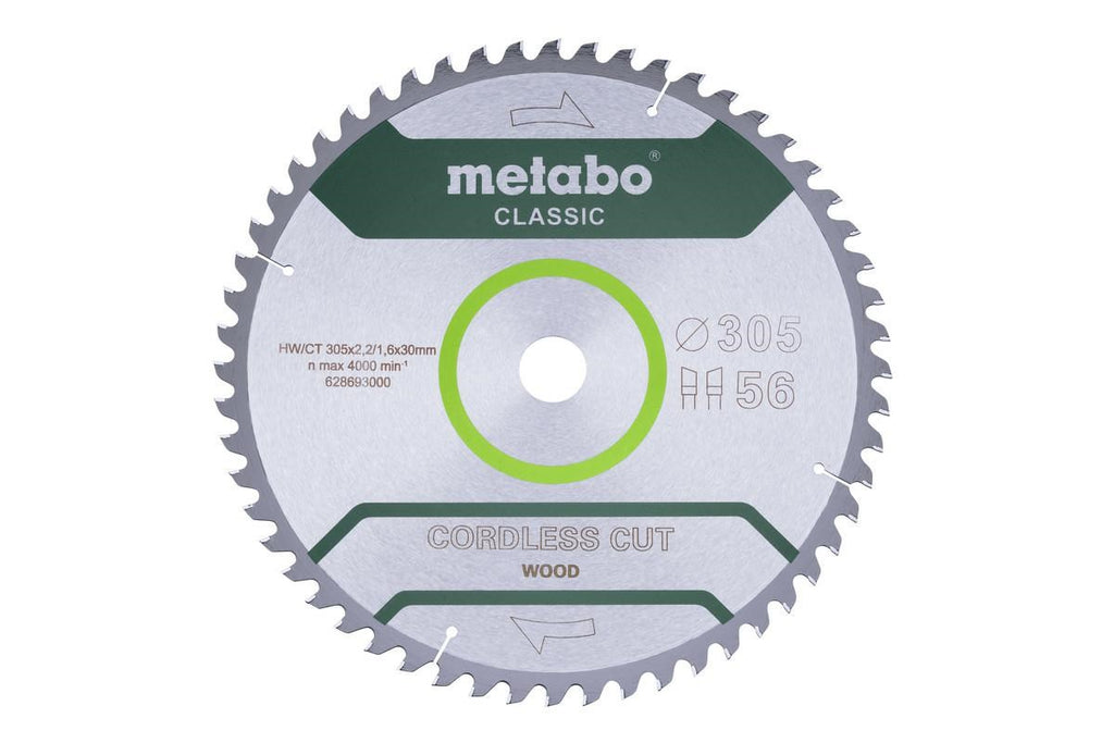 Metabo 628693000 circular saw blade 30.5 cm 1 pc(s)