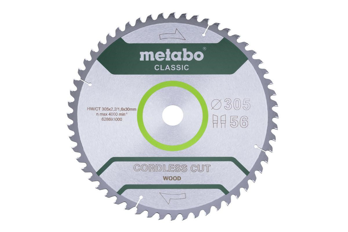Metabo 628693000 circular saw blade 30.5 cm 1 pc(s)